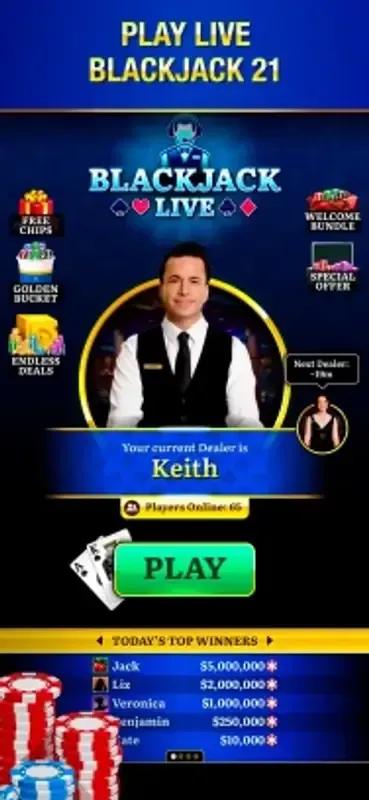 BlackJack screenshot